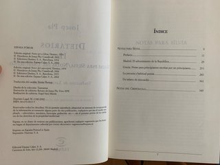 Josep Pla – Dietarios completos. Espasa, tapa dura