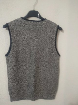 Chaleco Tommy Hilfiger Gris y Negro