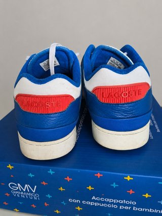 Scarpe sportive Lacoste blu/bianche taglia 41
