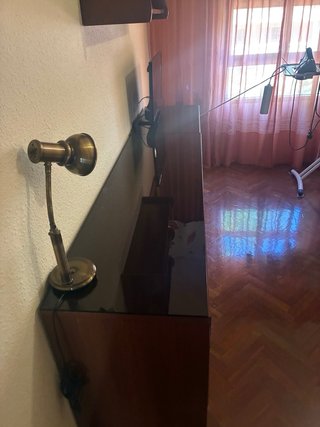Aparador 3 módulos madera con cristal