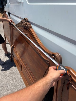 3 cabeceros de madera