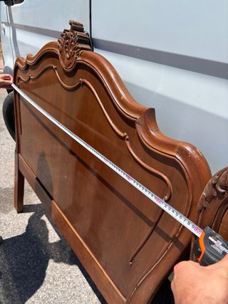 3 cabeceros de madera