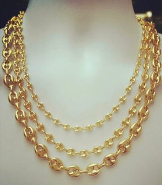 Cadena Oro 18k Laminada