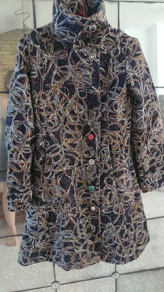 Abrigo Desigual Multicolor