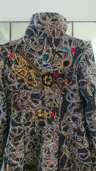 Abrigo Desigual Multicolor