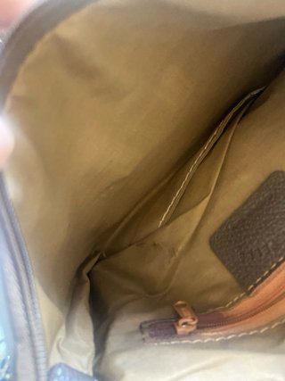 Bolso bandolera de piel