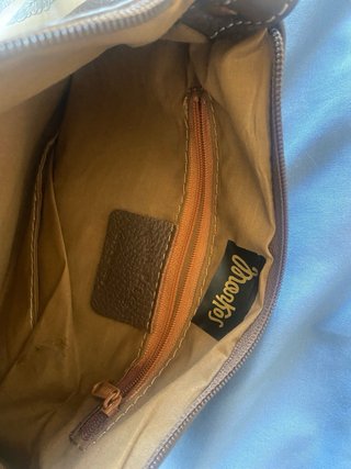 Bolso bandolera de piel