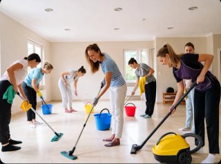 Se necesita limpiadoras /es para pisos vacios