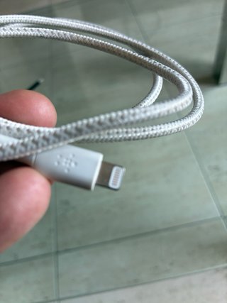 Cable Belkin USB-C a Lightning Carga Rápida