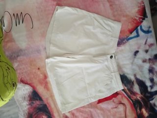 Pantalones cortos blancos