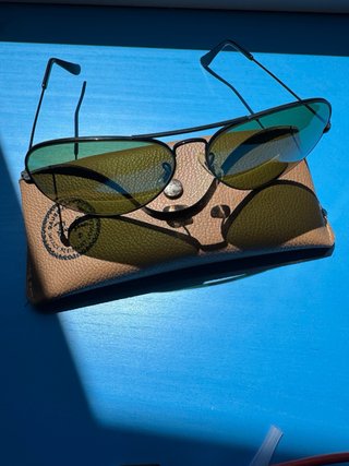 Gafas de sol Ray-Ban Aviator Negro/Verde