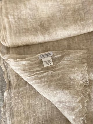 Bufanda/ Foulard Brunello Cucinellil lino 100%