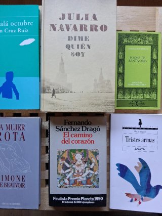 Libros narrativa/ novelas