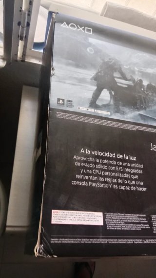 Caja PS5 God of War Ragnarök Edición Digital