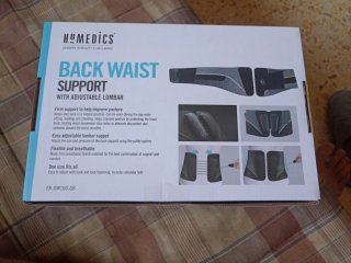 Faja Lumbar HoMedics Ajustable