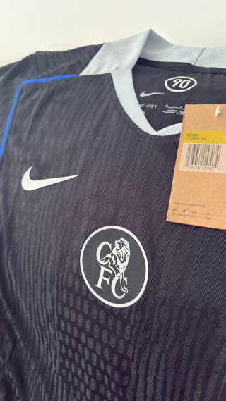 Camiseta Chelsea Negra y Azul