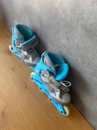 Patinetes Oxelo Azules y Grises