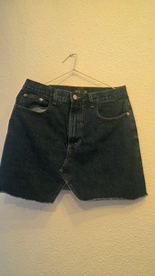 Falda vaquera corta Talla S/M