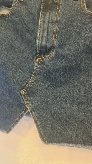 Falda vaquera corta Talla S/M