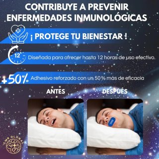 60 Tiras Bucales - Mejora Calidad Sueño