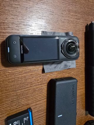 Insta360 X5 Paquete Básico Gris+bike bundle