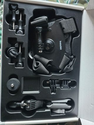 Insta360 X5 Paquete Básico Gris+bike bundle