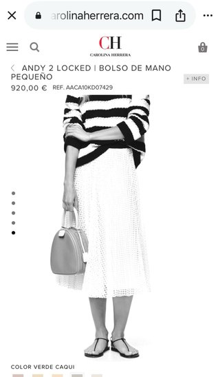 Bolso Carolina Herrera Andy 2 sin estrenar
