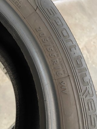 2x 205/55 R16 91V Dunlop Sport BlueResponse