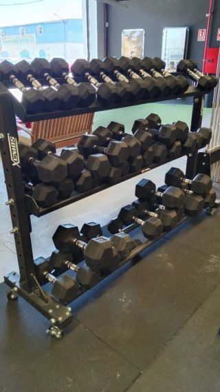 Mancuernero gimnasio 1.78m x 1.20m