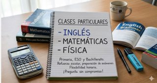CLASES PARTICULARES : INGLES , MATEMATICAS, FISICA