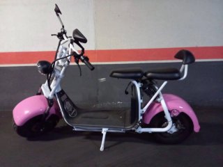 Ciclomotor Eléctrico Citycoco 2000W Doble Batería