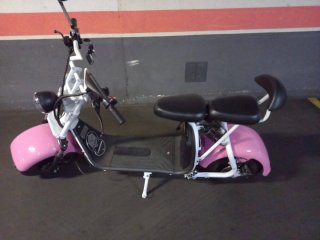Ciclomotor Eléctrico Citycoco 2000W Doble Batería