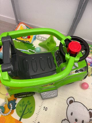 Coche correpasillos bebé verde