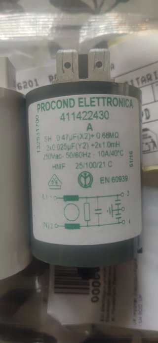 Filtro Antiparásitario Lavadora 379 27 40-00/7