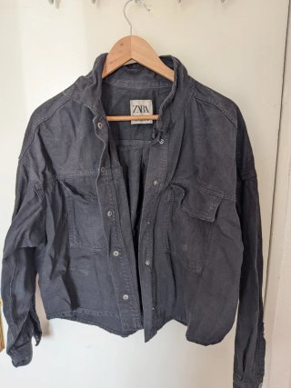 Chaqueta Zara Negra Talla M