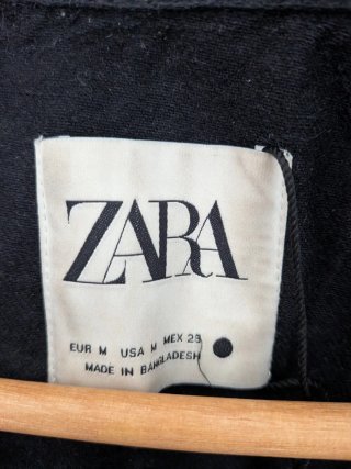 Chaqueta Zara Negra Talla M