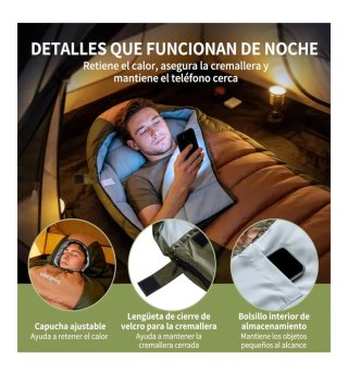Saco de dormir WakeSpring