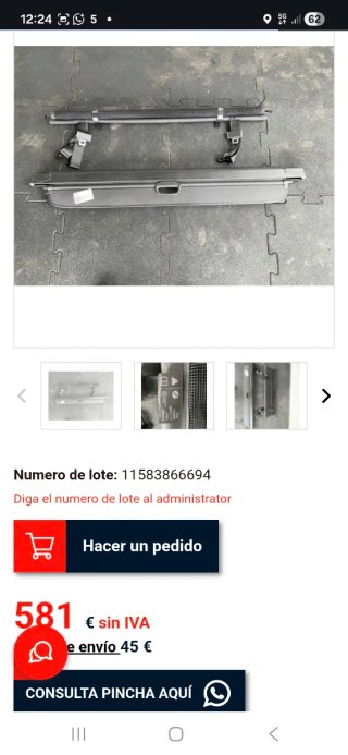 Asiento trasero BMW X5 + cortina y red
