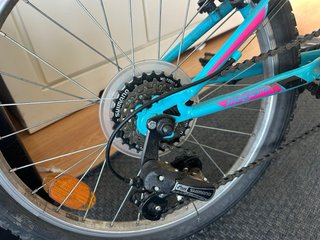 Bicicleta Megamo 20 Azul y Rosa