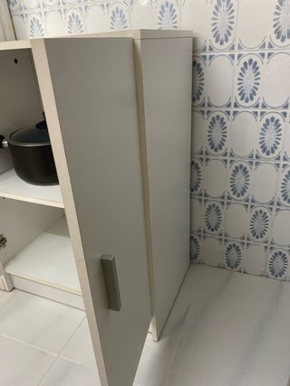 Mueble blanco cocina/baño, juguetes, multiusos
