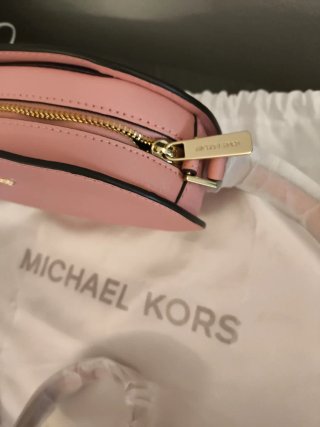 Borsa Michael Kors rosa e oro