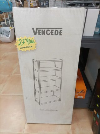Estantería Galvanizada Metálica Madera