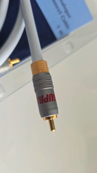 Supra EFF-IX 2RCA-2RCA Cable Analógico