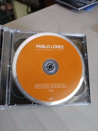 CD Pablo López - Once Historias y un Piano