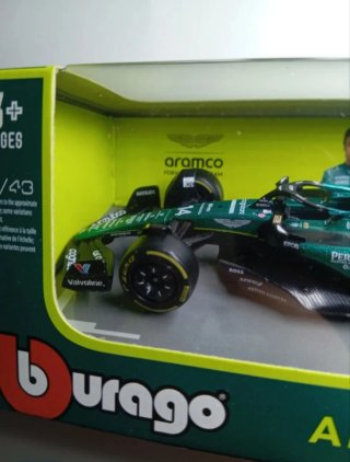 COCHE F1 FERNANDO ALONSO ASTON MARTIN 2023 1/43