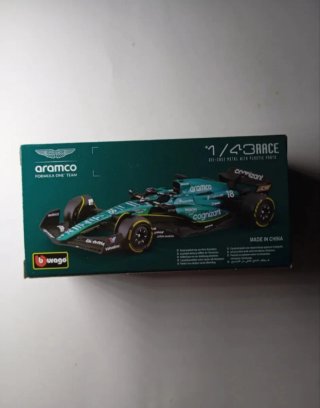 COCHE F1 FERNANDO ALONSO ASTON MARTIN 2023 1/43