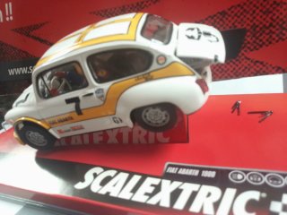 Fiat 1000 Abarth Scalextric soporte motor sueltos