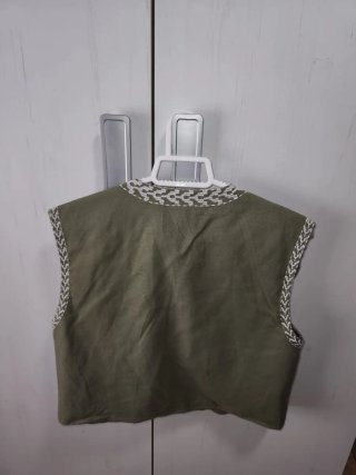 Chaleco Fandy Lokar verde talla L