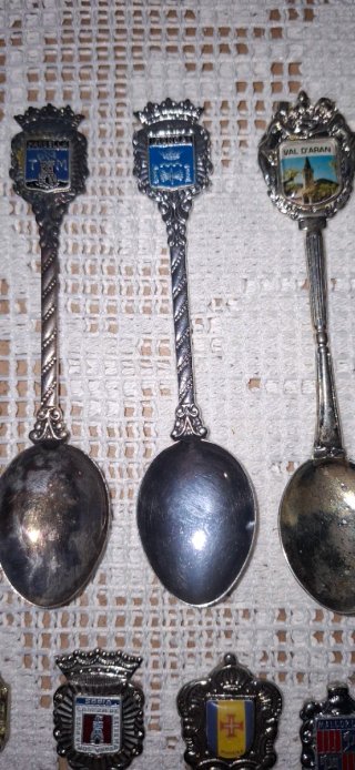 Collezione di 13 Cucchiaini Vintage