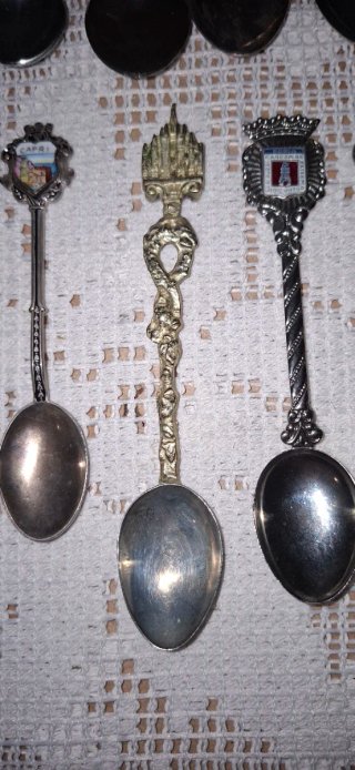Collezione di 13 Cucchiaini Vintage